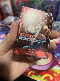 One Piece Nami (Tournament Pack Vol. 3) [Winner] ST01-007 Promo Card NM - Image 3