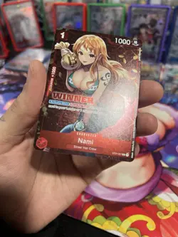 One Piece Nami (Tournament Pack Vol. 3) [Winner] ST01-007 Promo Card NM - Image 5