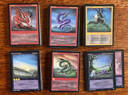 Wyvern Trading Card Complete Set, Dragon Slayers/Dragons/Treasure, 1994 - Image 1