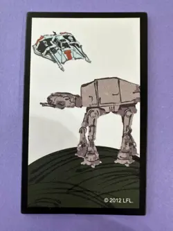 Beverly AT-AT Walker STAR WARS HANAFUDA TCG Card from Japan Imported - Image 2