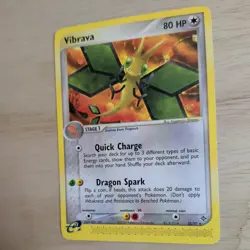 VIBRAVA 22/97 POKEMON CARD (EX DRAGON SET) - Image 4