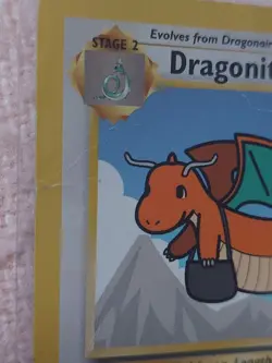 Dragonite Promo (4) First Movie Pokemon Card WB Stamped - Image 3