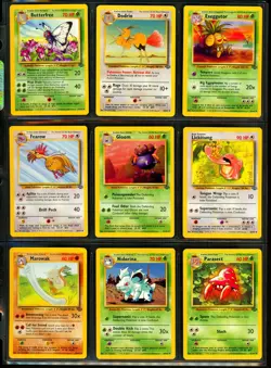 1999 Pokemon JUNGLE Set COMPLETE Non Holo UNCOMMON COMMON Cards #31-64 Lot NM+ - Image 2