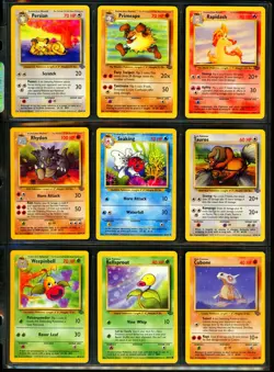 1999 Pokemon JUNGLE Set COMPLETE Non Holo UNCOMMON COMMON Cards #31-64 Lot NM+ - Image 3