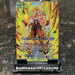 Ferocious Strike SS Son Goku Alternate Art Foil Dragon Ball Super Card Game | LP - Image 1