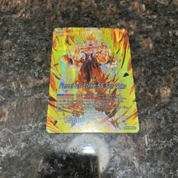 Ferocious Strike SS Son Goku Alternate Art Foil Dragon Ball Super Card Game | LP - Image 4