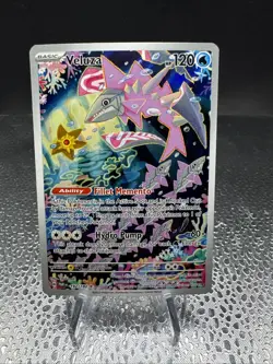 Pokemon TCG Veluza Card 192/182 Paradox Rift Illustration Rare - Image 1