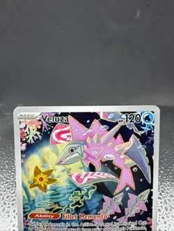 Pokemon TCG Veluza Card 192/182 Paradox Rift Illustration Rare - Image 3