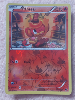 Pansear 15/99 Reverse Holo Next Destinies Pokemon Card - Image 1