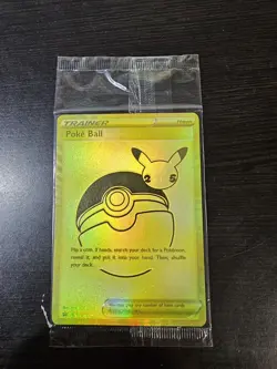 SEALED Pokemon Card Poke Ball SWSH146 Gold Celebrations 25th Anniversary - Image 1