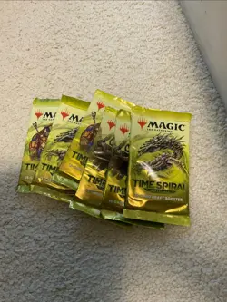 6x TIME SPIRAL REMASTERED Draft BOOSTER PACK Sealed Blister MtG - Image 1
