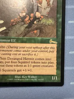 Deranged Hermit - Urza's Legacy - Magic the Gathering Vintage 1999 WOTC - Image 4