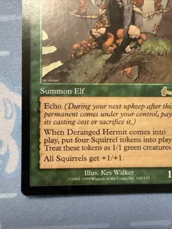 Deranged Hermit - Urza's Legacy - Magic the Gathering Vintage 1999 WOTC - Image 5