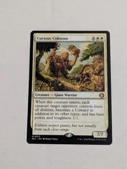 Curious Colossus Lorwyn Eclipsed Regular - Image 1