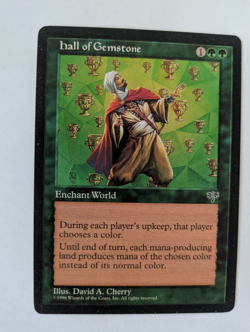 Hall of Gemstone Mirage MTG NM Free shipping with tracking - Image 1