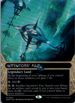 Inventors' Fair (Borderless) Foil from Edge of Eternities: Stellar Sights, #21 i - Image 1