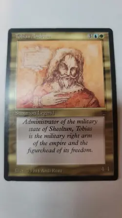 MTG Tobias Andrion Legends Regular - Image 1
