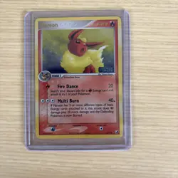 Pokemon TCG Flareon 5/115 EX Unseen Forces 2005 - Image 1