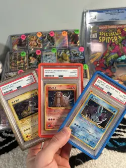 PSA 10 Pokemon 2000 Suicune 245 Entei 244 Raikou 243 Holo Neo 3 Set Japanese - Image 2