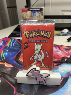1999 Pokemon Base Set 2 Booster Pack Mewtwo Artwork FACTORY SEALED WOTC Heavy - Image 1