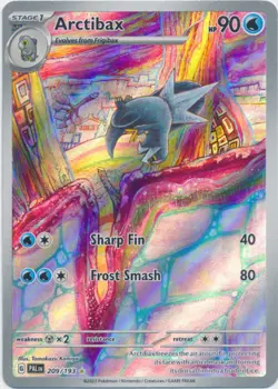 Arctibax - 209/193 - Illustration Rare NM, English Pokemon Paldea Evolved - Image 1