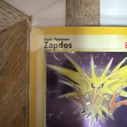 Pokemon TCG Zapdos Holo – Fossil Set – WOTC 1999 #15/62 – NM / LP Vintage - Image 2