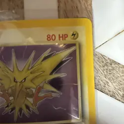 Pokemon TCG Zapdos Holo – Fossil Set – WOTC 1999 #15/62 – NM / LP Vintage - Image 3