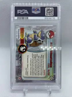 1999 Topps Pokemon TV Blastoise #9 PSA 9 MINT - Image 2