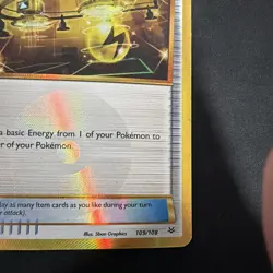 Energy Switch 109/108 Roaring Skies Holo Pokemon Trainer TCG - Image 4