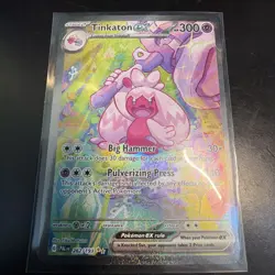 Pokemon TCG Tinkaton EX 262/193 F/A Ultra Rare Paldea Evolved Mint ⭐ ⭐ - Image 1