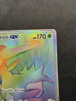 Pokemon - Virizion GX 217/214 Secret Rare - Lost Thunder LP - Image 3
