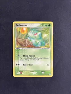 Pokemon TCG Bulbasaur EX FireRed & LeafGreen 54/112 Regular Common Non Holo - Image 1
