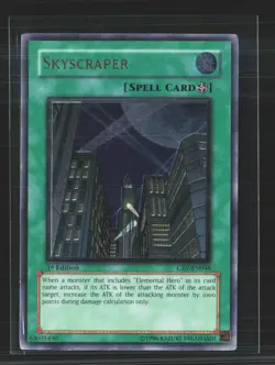 Yu-Gi-Oh! Cybernetic Revolution Skyscraper 1st Edition UTR #CRV-EN048 - Image 1