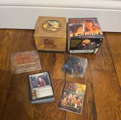 Lord of the Rings Trading Card Game Deluxe Starter Set openedm - Image 1