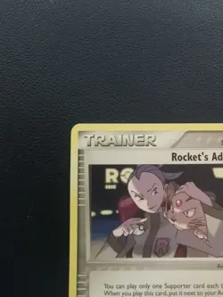 Pokemon Card Trainer Rocket's Admin 86/109 EX Team Rocket Returns Uncommon - Image 2