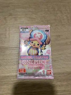 Bandai One Piece Card Game Memorial EB-01 Extra Booster Pack 12 Cards English - Image 1