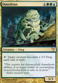 MTG magic cards 1x Omnibian Dissension NM-Mint, English - Image 1