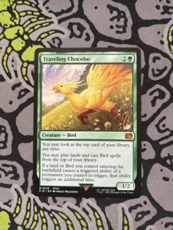 NM - Traveling Chocobo Magic The Gathering: Final Fantasy - Image 1
