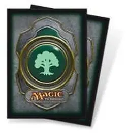 1x MTG Mana 3: Mana Symbol: Green: Deck Protecters: 80 Count: Ultra Pro Brand N - Image 1