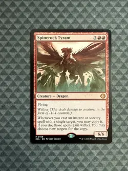 MTG Spinerock Tyrant #0159 Mythic Lorwyn Eclipsed (ECL) - Image 1