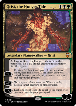 Grist, the Hunger Tide 264 NM M3C Modern Horizons 3 Commander Magic MTG - Image 1