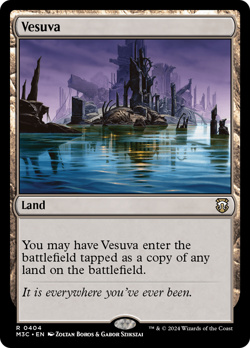 Vesuva 404 NM Near Mint M3C Modern Horizons 3 Commander Magic MTG - Image 1