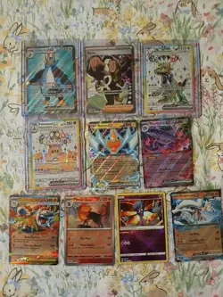 Pokemon TCG Ultra Rare Lot ×10 Full Art, EX, (ONLY FOR TRUHEATELITE) - Image 1