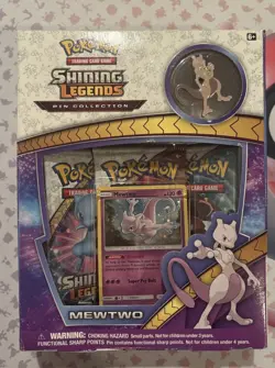 Pokemon SHINING LEGENDS Pin Collection - Mewtwo - Image 4