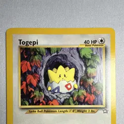 Pokemon Togepi 51/111 Neo Genesis Regular Uncommon Unlimited - Image 2