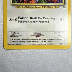 Pokemon Togepi 51/111 Neo Genesis Regular Uncommon Unlimited - Image 3