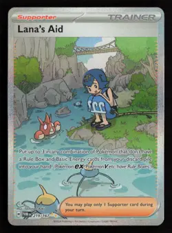 Lana's Aid - 219/167 Pokemon SV06: Twilight Masquerade SIR NM - Image 1