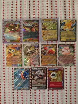 Pokemon TCG Ultra Rare Lot ×11 EX, Mega, V, A-Spec (ONLY FOR TRUHEATELITE) - Image 1