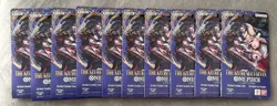 One Piece TCG The Azure Sea’s Seven OP-14 Sleeved Booster Pack Lot Of 10 Sealed - Image 1