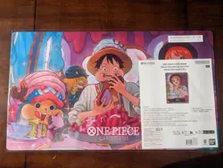 One Piece Playmat & Card Set Whole Cake Island Nami OP11-041 English SEALED MINT - Image 2